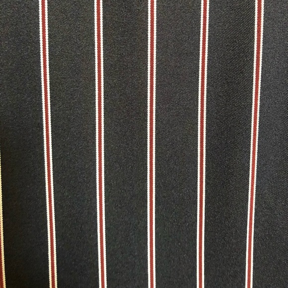 NWT BB DAKOTA Blaze It Navy Blue Striped Blazer - Picture 8 of 13